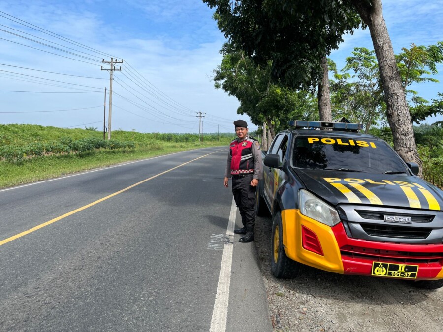 Personil Samapta Polres Batubara Patroli Mobile, Senin(30/6/2025)