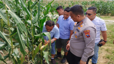 Kapolres Ajak Warga Manfaatkan Lahan Kosong, Jumat (27/6/2025)