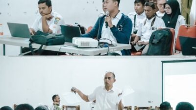 Seketaris Bapenda Sampaikan Aplikasi E-PBB Desa, Rabu (18/6/2025)