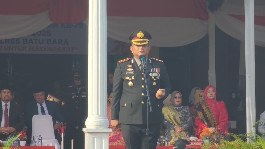 Kapolres Batubara AKBP Doly Nelson H.H Nainggolan SH M.H 