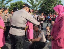 25 Personil Polres Batubara Naik Pangkat, Ini Pesan Kapolres