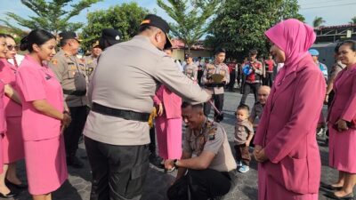 25 Personil Polres Batubara Naik Pangkat, Ini Pesan Kapolres