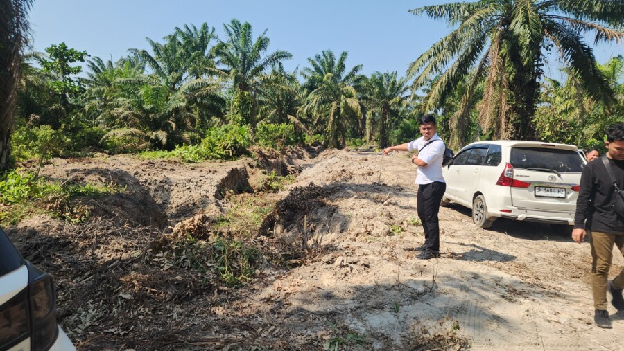 Kanit Tipidter Polres Batubara Cek Lokasi Galian C, Senin 28/7/2025