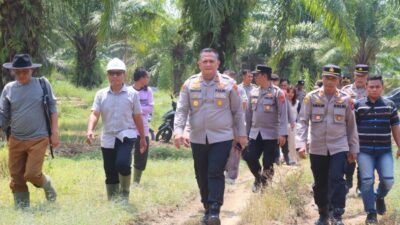 Kapolres langsung cek lokasi ketahanan pangan, Rabu 29/7/2025