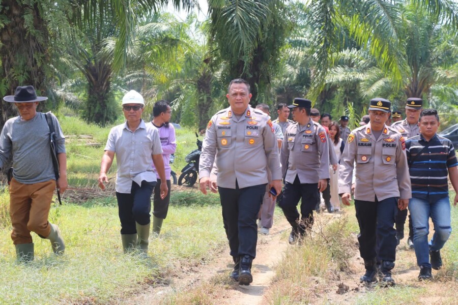 Kapolres langsung cek lokasi ketahanan pangan, Rabu 29/7/2025