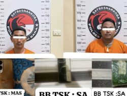 Dua Pelaku Memiliki Sabu 1 Kilo, di Gerebek Tim Opsnal Satnarkoba Polres Batubara