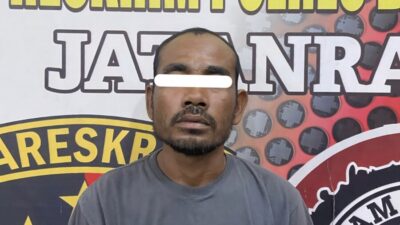 Pelaku masi menjalankan pemeriksaan di Polres Batubara, Kamis (3/7/2025)