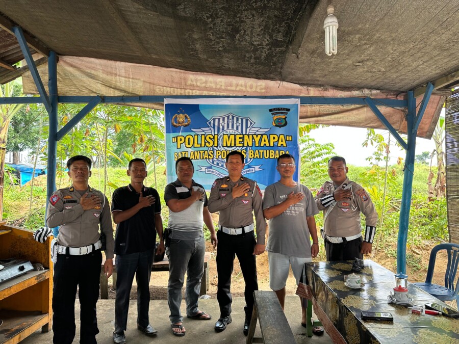 Satlantas Polres Batubara Sapa Warga, Rabu (9/7/2025)