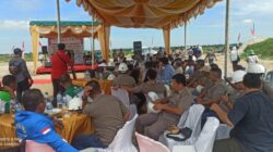 Kapolres Batubara Mengikuti Zoom Meeting Penanaman Jagung Serentak Kuartal III