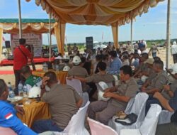 Kapolres Batubara Mengikuti Zoom Meeting Penanaman Jagung Serentak Kuartal III