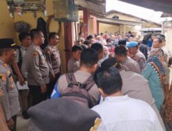 Kapolres Batubara Sampaikan Duka atas Meninggalnya Personel Aiptu Fran Santoso
