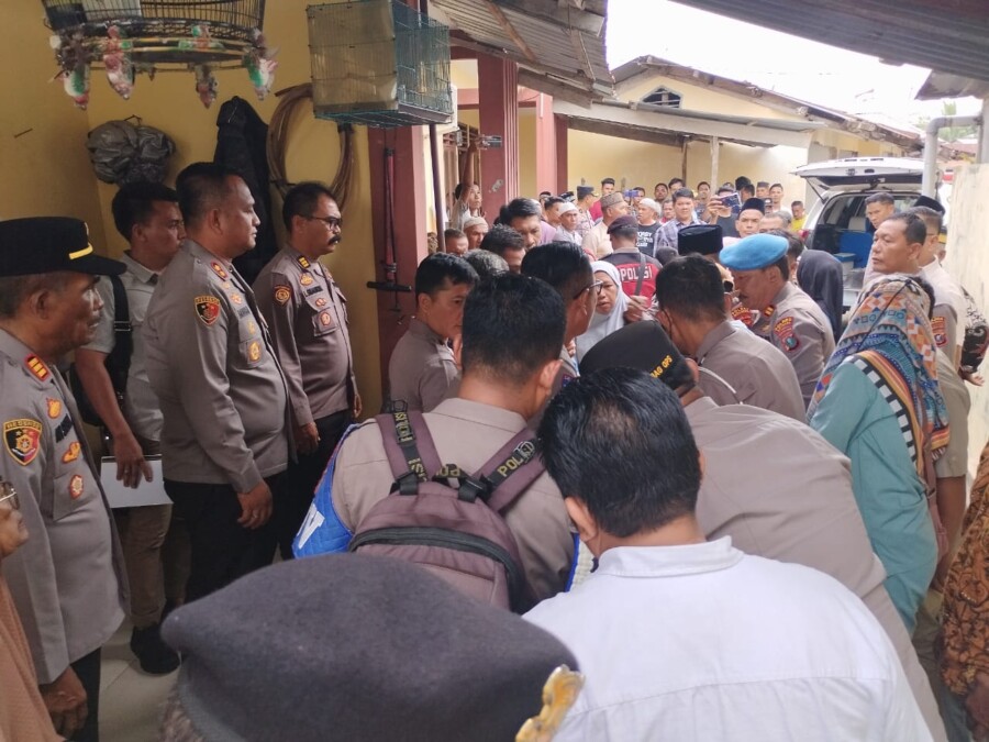 Personil Polsek Medang Deras meninggal dunia, Kapolres ucapkan belasungkawa, Sabtu 11/7/2025
