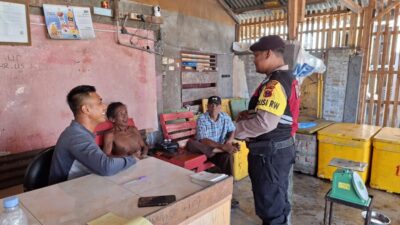 Personil Samapta Polsek Medang Deras, Jumat 18/7/2025