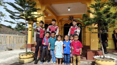 Personil Polres Batubara melaksanakan PAM Gereja Ibadah Minggu 20/7/2025