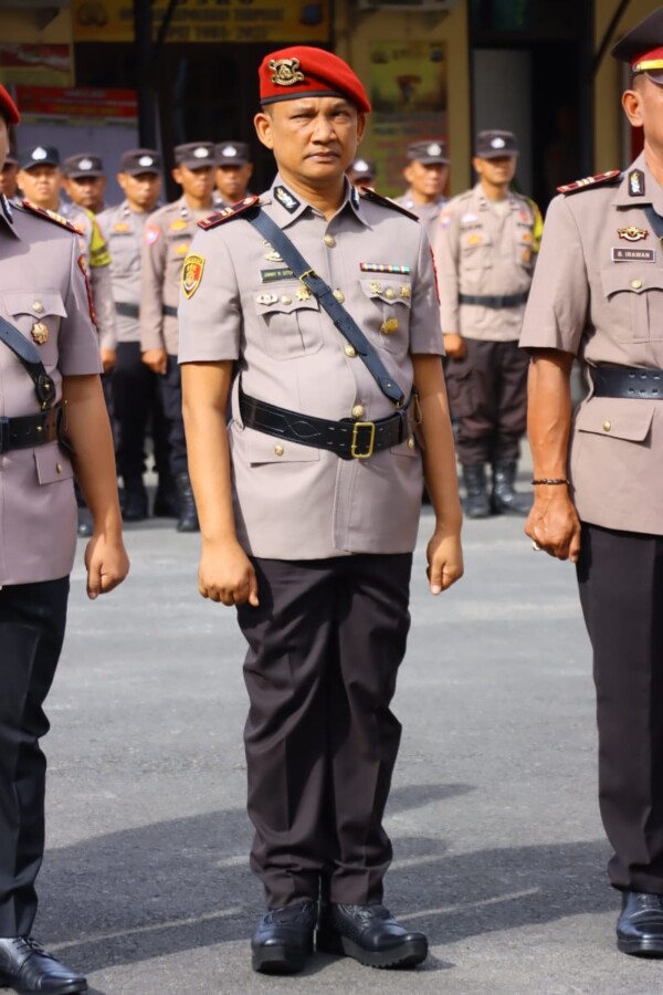 Iptu Jimmy Sitorus Sertijab menjabat Kasat Narkoba Polres Tebing Tinggi