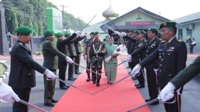 Pejabat baru Dandim 0208/ Asahan Letkol Inf Edy Syahputra