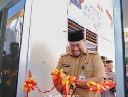 Resmikan Mako Polsek Medang Deras, Bupati Harapkan Pelayanan Kepada Masyarakat Lebih Cepat