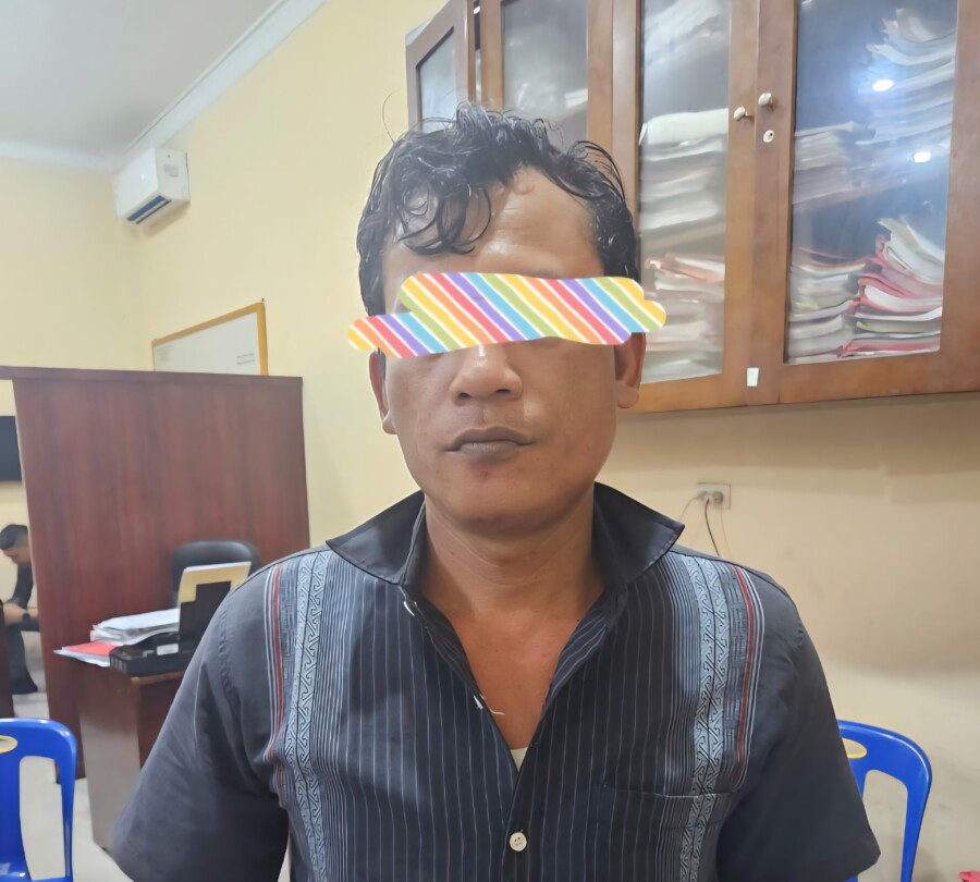 Berinisial JM diamankan Satreskrim Polres Batubara, Rabu (30/7/2025)