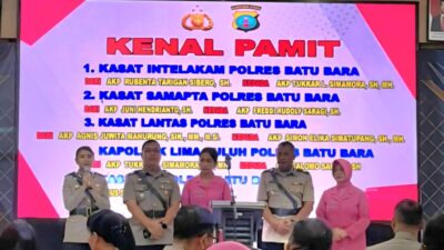 PJU Polres Batubara Pamit Setelah Sertijab, Rabu (29/7/2025)