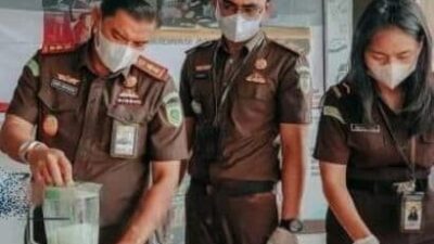 76 Perkara Inkracht, Kejari Batu Bara Lakukan Pemusnahan Barang Bukti