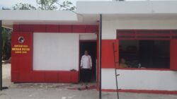 Kantor Koperasi Merah Putih di Desa Lubuk Cuik, Jumat (1/8/2025)