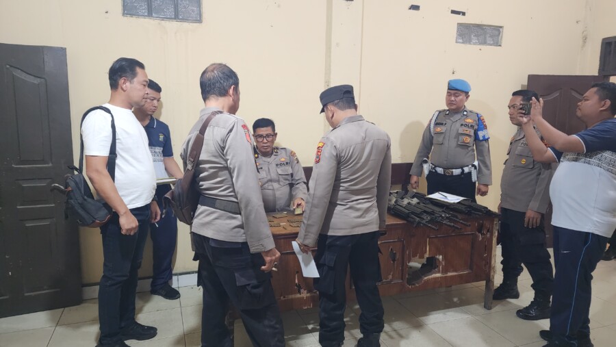 Kabag Log Cek Persiapa Logistik di Polsek Jajaran Polres Batubara, Selasa (5/8/2025)