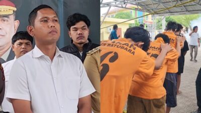 Kasat Reskrim AKP Triboy Alvin Siahaan,Senin (23/8/2025)