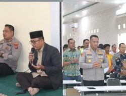 Kapolres Ajak Jajaran Gelar Zikir dan Doa Bersama Demi Terciptanya Kamtibmas yang Kondusif