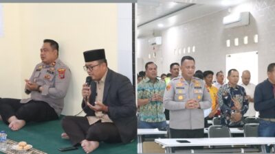 Kapolres Ajak Jajaran Gelar Zikir dan Doa Bersama Demi Terciptanya Kamtibmas yang Kondusif