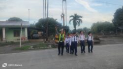 Satlantas Berikan Pelayanan kepada Pelajar Saat Berangkat ke Sekolah