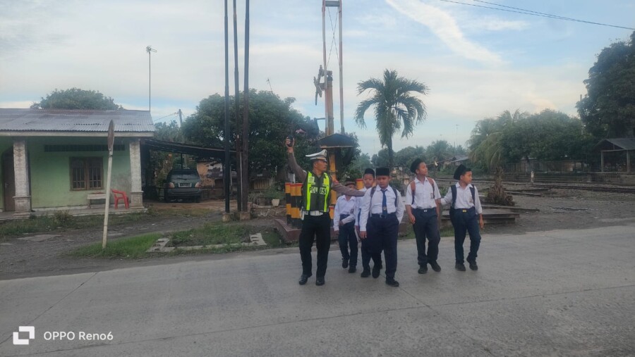 Personil Satlantas Polres Batubara, Selasa (5/8/2025)
