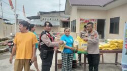 Polsek Medang Deras & Buloq Sediakan Bahan Pokok Harga Terjangkau