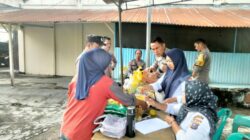 Hari Ke 2, Polsek Lima Puluh Sediakan Bahan Pokok