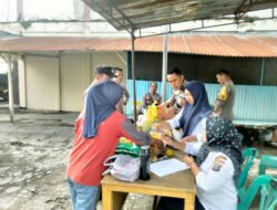 Hari Ke 2, Polsek Lima Puluh Sediakan Bahan Pokok