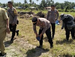 Polsek Lima Puluh Kembangkan 3 Hektar Lahan Jagung untuk Program Ketahanan Pangan