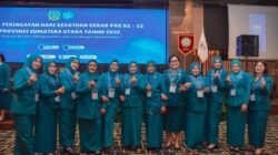 Ketua TP PKK Batu Bara Meriahkan Puncak Peringatan HKG