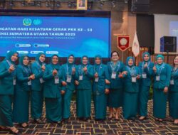 Ketua TP PKK Batu Bara Meriahkan Puncak Peringatan HKG
