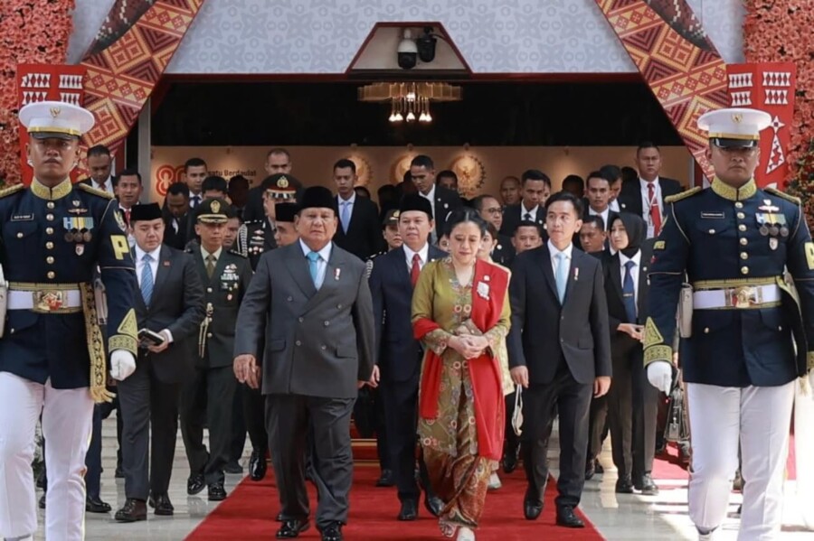 Presiden Republik Indonesia Hadir Sidang Tahuna MPR