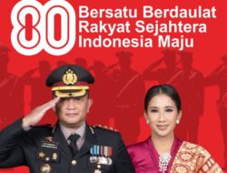 Kapolres Batubara Ucapkan Selamat HUT ke-80 Republik Indonesia