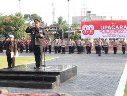 Kapolres Jadi Irup pada Upacara HUT ke-80 Republik Indonesia
