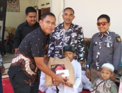 Peduli Sesama, Kasat Reskrim Berbagi dengan Anak Yatim dan Dhuafa