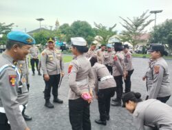 Kapolres Batubara Lakukan Gaktibplin Terhadap Personel Polwan