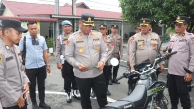 Cek Ramor R2 dan R4 Kapolres tekannya harus dijaga aset Polri, Kamis (28/8/2025)