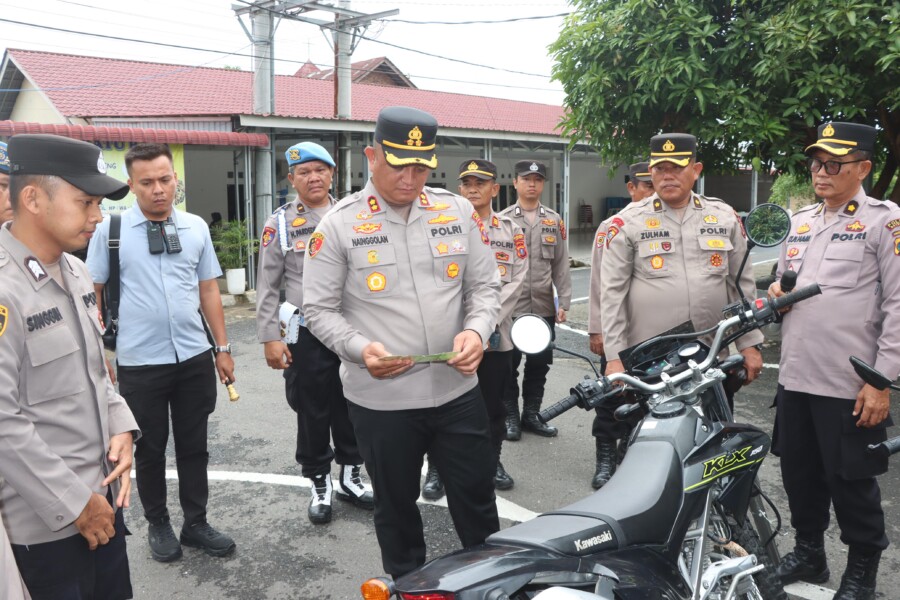 Cek Ramor R2 dan R4 Kapolres tekannya harus dijaga aset Polri, Kamis (28/8/2025)