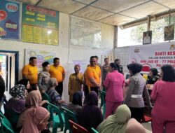 HUT ke-77 Polwan, Kapolres Batubara Gelar Giat Cooling System Bersama Masyarakat