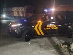 Pantau Situasi Kamtibmas, Polsek Lima Puluh Intensifkan Patroli Mobile