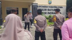 Provos Gelar Pengecekan Personel Polsek Indrapura, Kapolsek Sambut Baik
