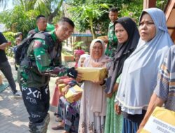 Dandim 0208/ AS, Gelar Aksi Sosial & Peduli Lingkungan Hutan Bakau di Pantai Perupuk
