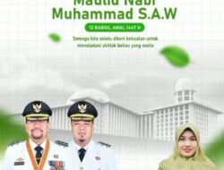 Spirit Maulid Nabi 1447 H, Bapenda Batu Bara Perkuat Ukhuwah dan Nilai Religius