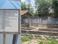 SMA Negeri 1 Bangun Ruang Guru Senilai Rp700 Juta Lebih